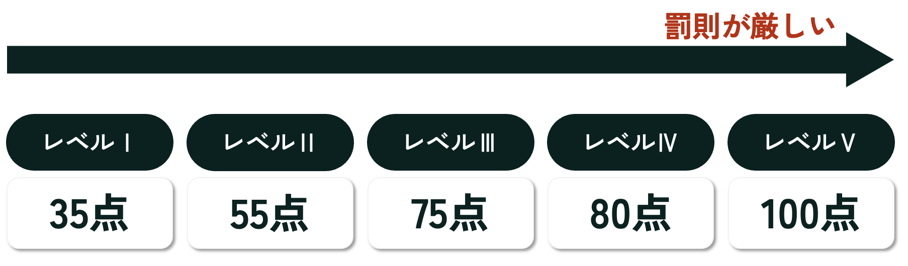 違反レベル詳細画像